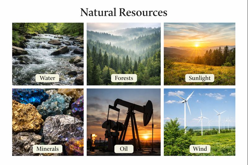 منابع طبیعی