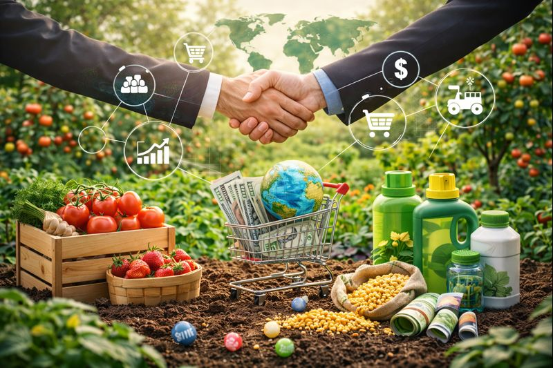 بازرگانی در حوزه كشاورزی و باغ...