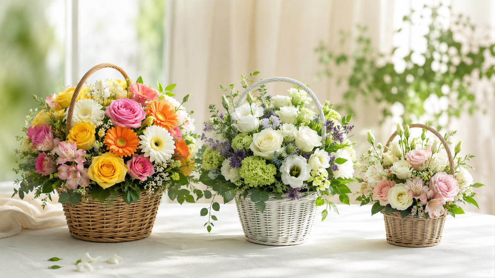 راهنمای انتخاب سبد گل مناسب برای تولد، تبریک و عیادت