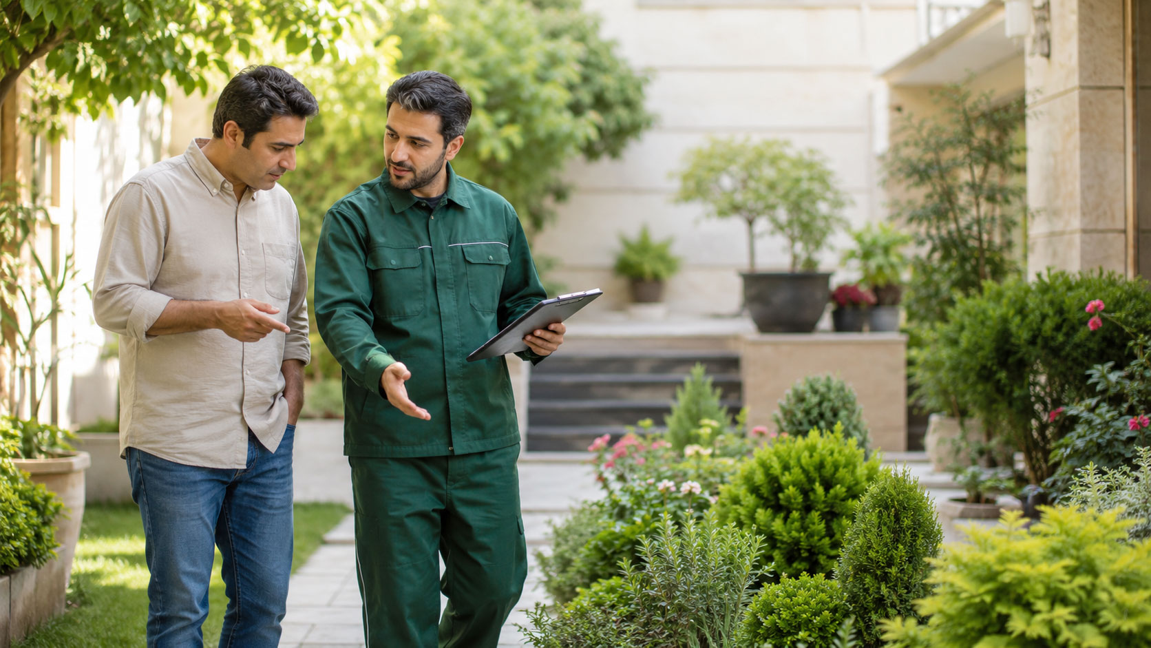 ۷ اشتباه رایج هنگام استخدام خدمات باغبانی در منزل و راه جلوگیری