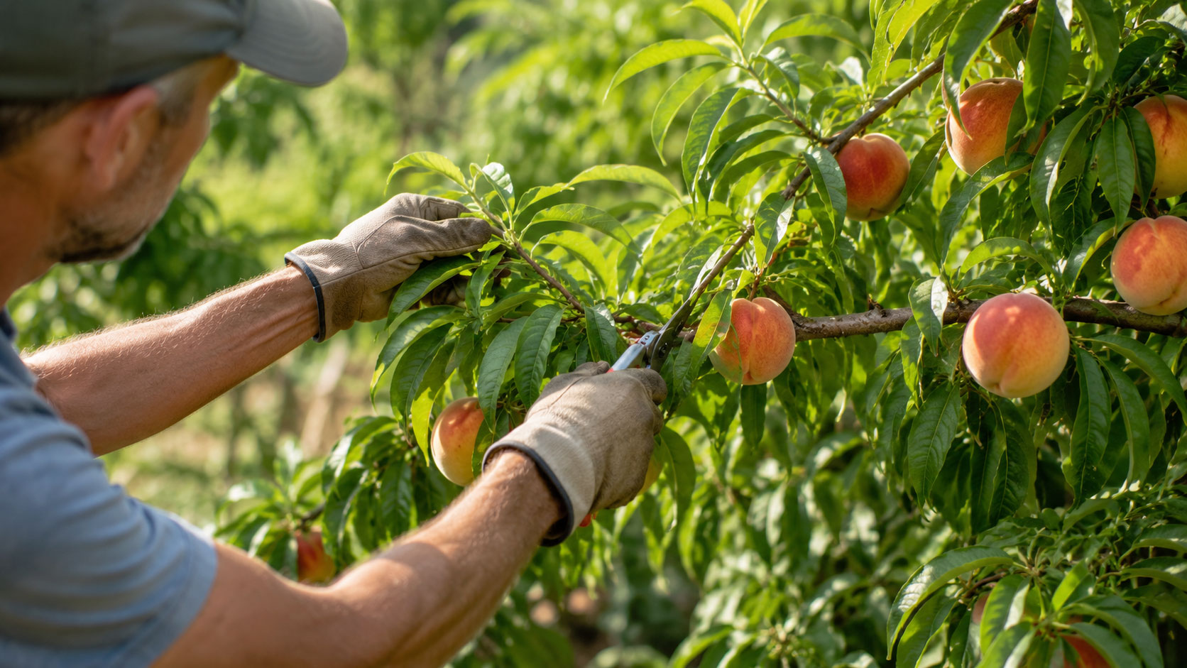 راهنمای هرس تابستانی درختان میوه برای افزایش باردهی و سلامت