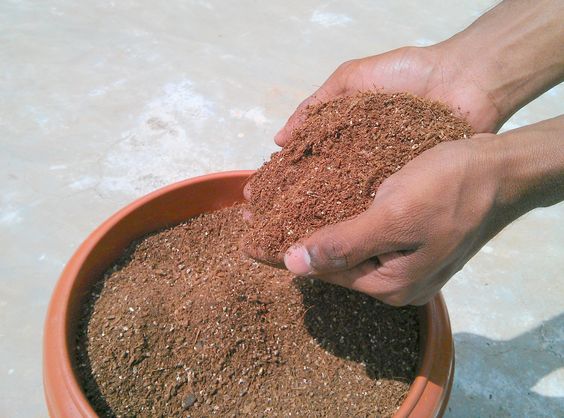 ساخت خاک گلدان خانگی