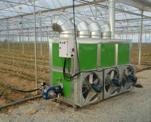 انواع سیستم های گرمایشی در گلخانه