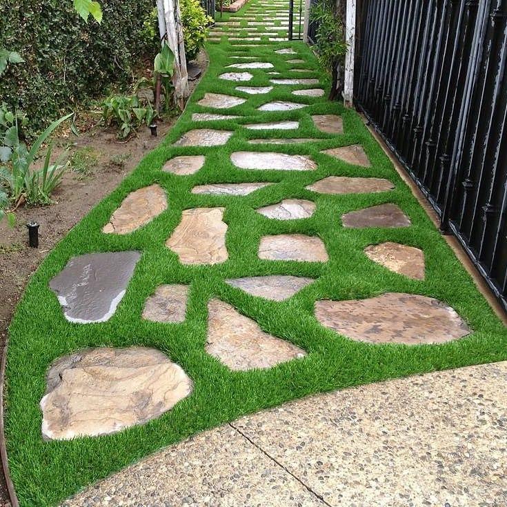 رشد چمن بین سنگفرش - حفاری و شن گذاری