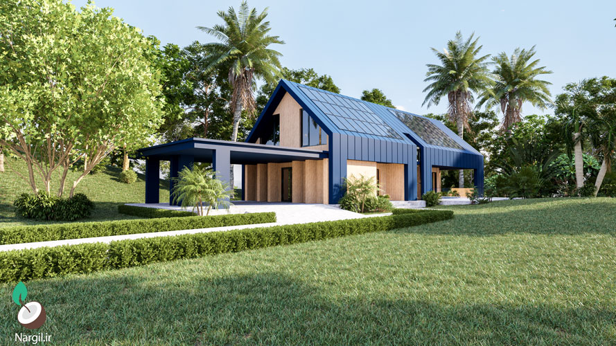 محوطه سازی ویلا 