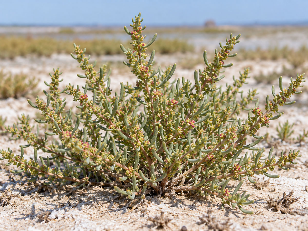 معرفی و نگهداری سوئدا فروتیکوسا (Shrubby Seablite)