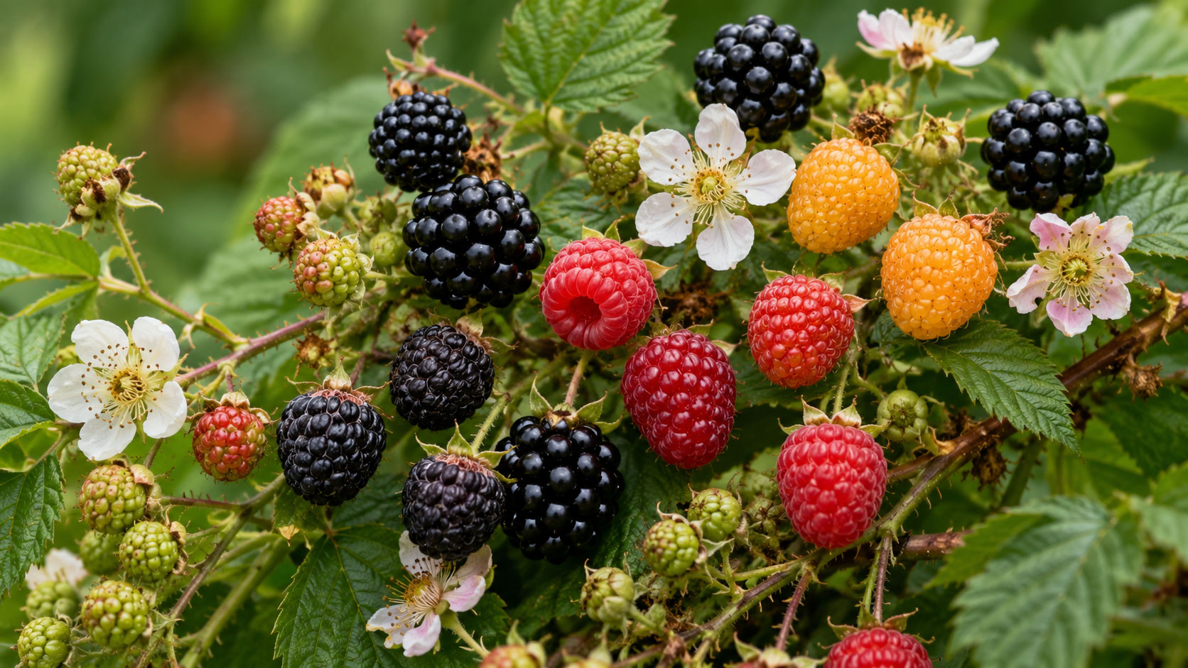 تمشک (rubus) و همه ارقام آن