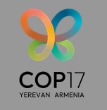 لوگوی کنوانسیون تنوع زیستی COP17  منطقه سبز ایروان - ارمنستان