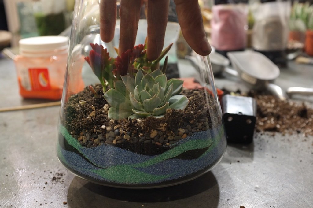 چگونه با ماسه رنگی تراریوم بسازیم؟ - فوت...