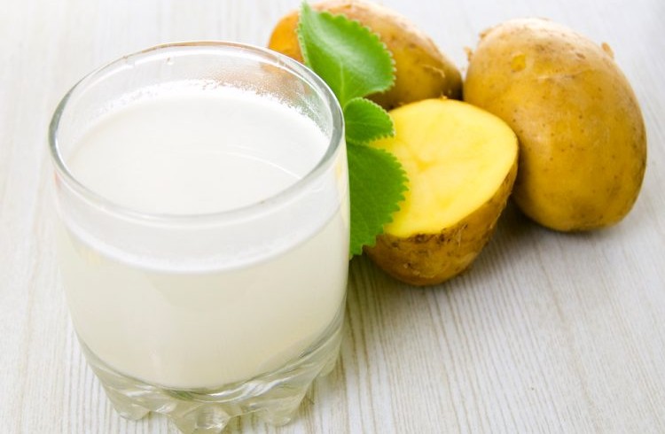 خواص آب سیب زمینی خام