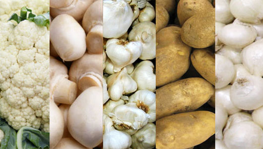 سبزيجات سفيد