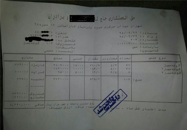 اجحاف دلالان گوجه سبز به کشاورزان