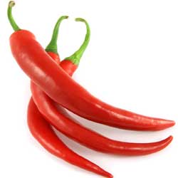 با فلفل قرمز لاغر شويد