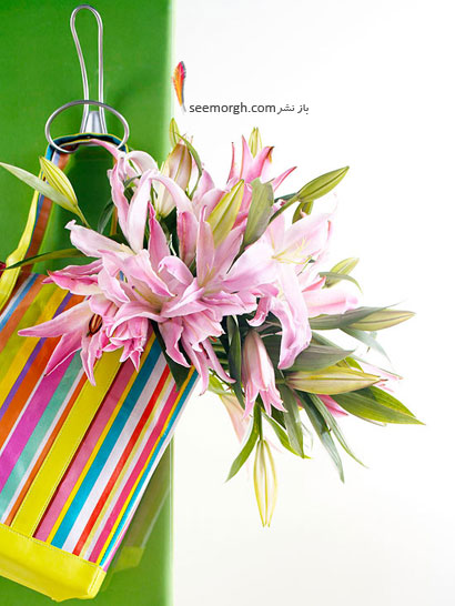 1825 یک دسته گل زیبا برای تبریک روز مادر