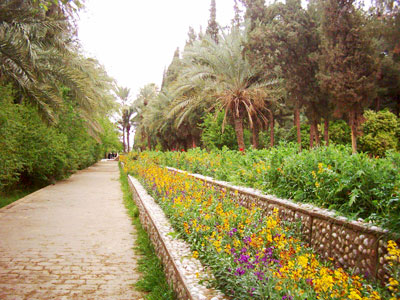 Iranian gardens - bagh-e Golshah Tabas