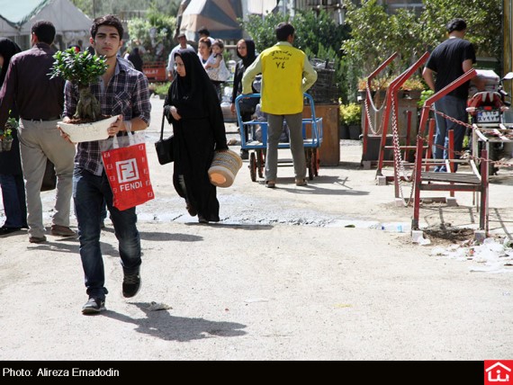 /گزارش تصویری/ خرید و فروش گل و گیاه در بازار گل شهید محلاتی