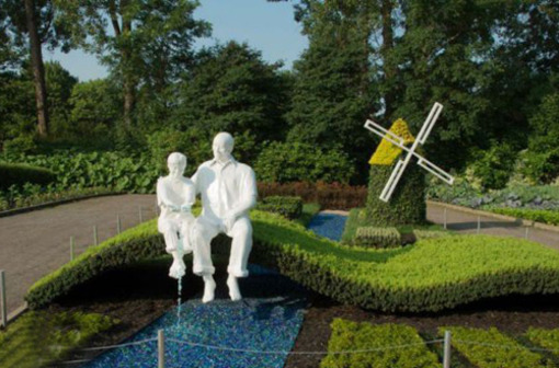 مجسمه های خارق العاده از گیاه در باغ مونترآل 